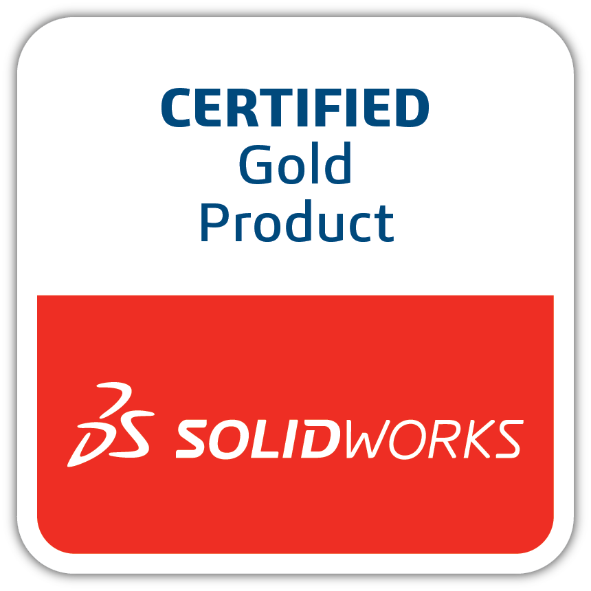 CERTIFIED Gold Product - SOLID WORKS